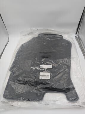 Genuine Hyundai Kona 2018-2023 4pc Black Carpet Floor Mat Set OEM New